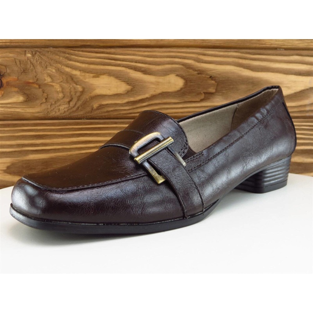 Life Stride Brown Loafers